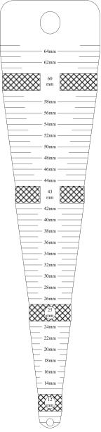Diagram of certified gauge