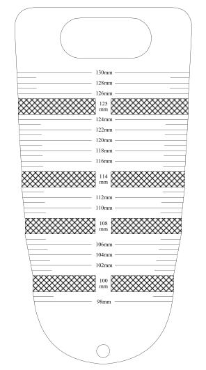 Diagram of certified gauge